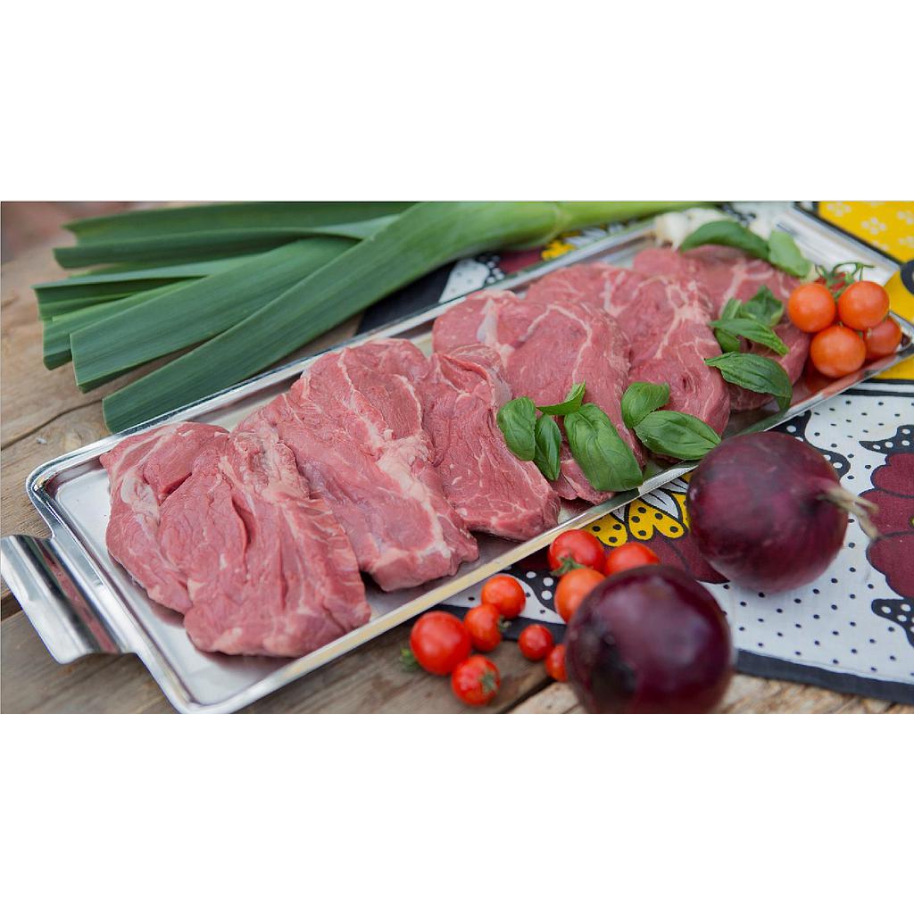 Mureutettu entrecotepihvit