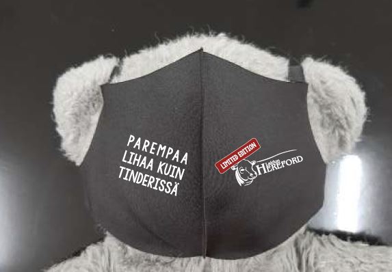 Kasvomaski &quot;Parempaa lihaa kuin Tinderissä&quot;